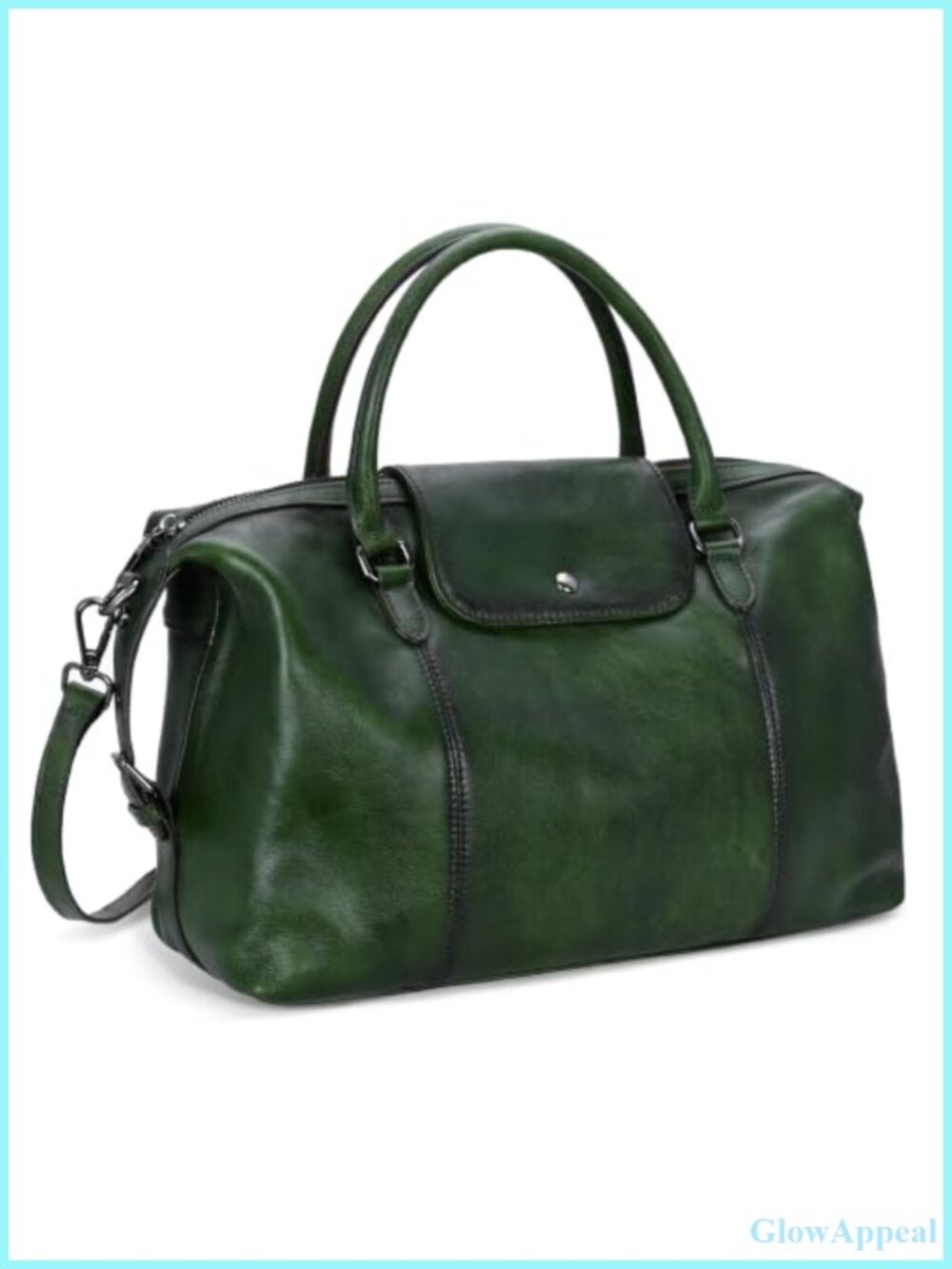Genuine Leather Satchel Shoulder Bag Crossbody Tote for Women